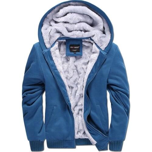 Male Hoodies Jackets Baggy Parka Bomber Coat New Mens Fleece Casual Jacket Men Winter Thick Warm Outwear Overcoat