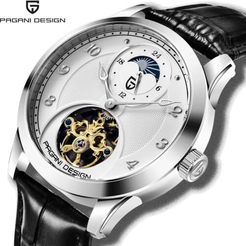 PAGANI 2019 New Mens Watches Top Brand Luxury Automatic Mechanical Watch Men Waterproof Tourbillon Watch Men Relogio Masculino