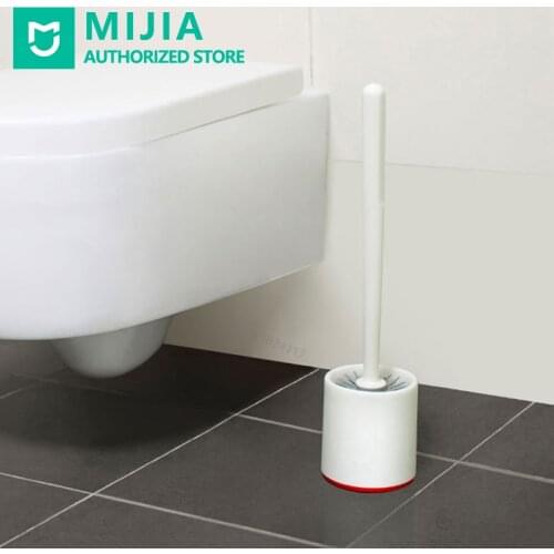 Xiaomi YIJIE Toilet Brush Set TPR Toilet Cleaning Brush Floor-Standing Toilet Brush Holder Bathroom Cleaning Supplies Household