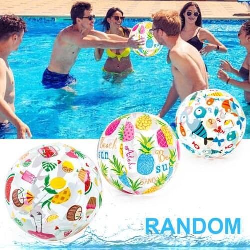 Inflatable Beach Balls Pool Party Play Ball Toy Sturdy Durable Summer Water Game Sports game Beach Pool Supplies For kids Adults