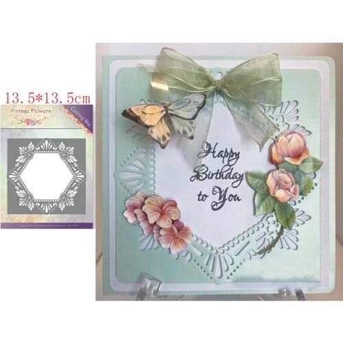 Rectangular photo troqueles de corte de metal scrapbooking cutting dies DIY dies scrapbooking nouveau arrivage 2021 die fille