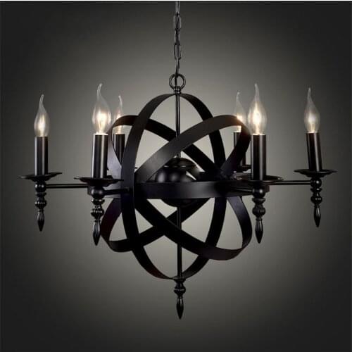 Retro Industrial Vintage Loft Vintage Chandeliers Lights Bar Lamps for Dining Room Living Room American Style Home Lighting