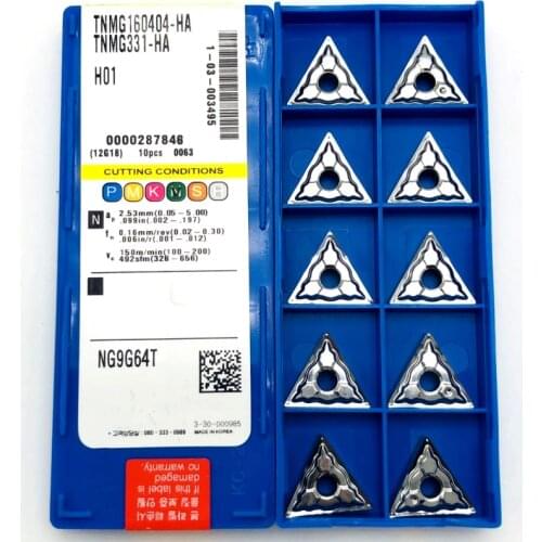 TNMG160402 TNMG160404 TNMG160408-HA H01 cermet aluminum insert insert external turning tools TNMG 160404 alloy cutting tool