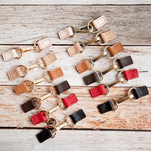 1 Pair Swivel Lobster Clasp Leather Lock Bag Handbag Accessories Shoulder Strap Belt Clip Trigger Buckle Dog Chain Collar Snap
