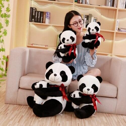 1Pcs Panda Stuffed Plush Toys for Children Girl Boy Kid Stuffed Animals Infant Plush Adult Doll Birthday Party Gift Plush Toys