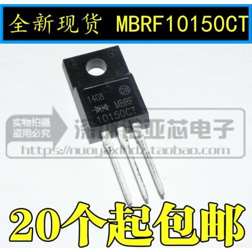 10pcs/lot New MBRF10150CT MBR10150 Schottky Diode 10A 150V