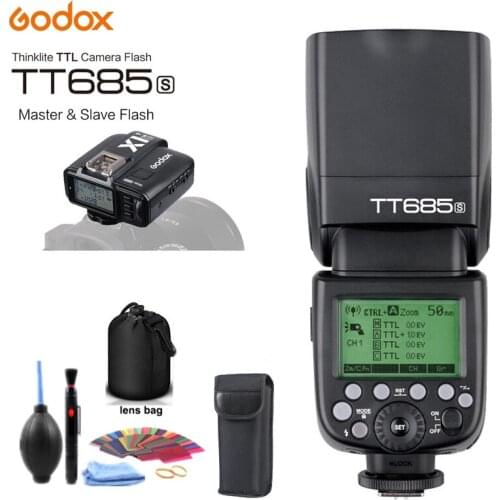 Godox TT685C TT685N TT685S TT685F TT685O 2.4G HSS TTL GN60 Wireless Flash Speedlite X1T Trigger Transmitter for Canon Sony Nikon