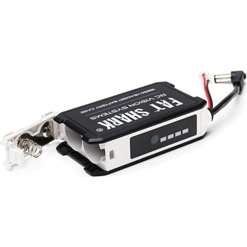 Fatshark 7.4V 18650 Li-ion Cell Battery Case DC5.5*2.5 For FPV Goggles Video Headset without Battery