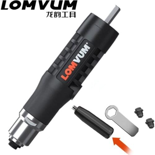 PVC Electric Rivet Nut Gun Riveting Tool Cordless Riveting Drill Adaptor Insert Nut Tool Riveting Electric Drill Driver Adapter