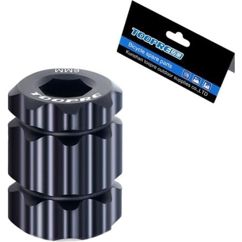 TOOPRE Bike Integrated Hollow Torx Crank Cover Disassembly Tool Aluminum Alloy Chainwheel Wrench Iamok Bicycle Repair Tools