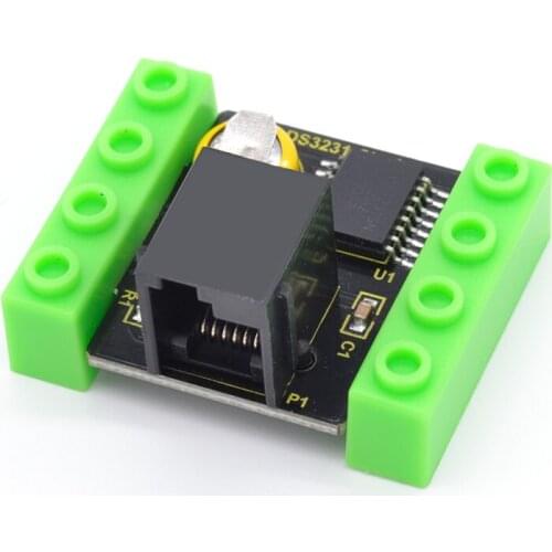 Kidsbits Building Blocks I2C DS3231 Clock Module For Arduino Education