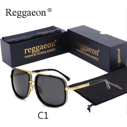 Fashion large frame sunglasses men square fashion glasses for women high quality retro sunglasses Vintage Gafas Oculos UV400