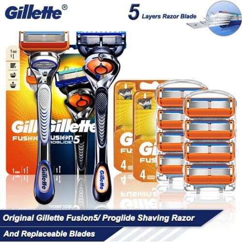 Mens Shaving Machine Safety Straight Razor Gillette Fusion5 Proglide Proshield Manual Shaver And Replaceable Blades Cassettes