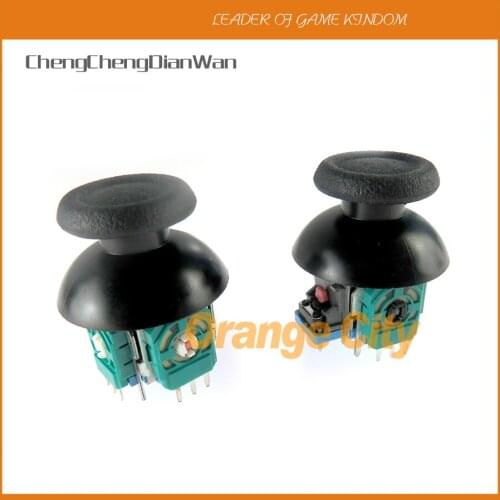 100sets Original 3D Joystick with original joystick cap Axis Analog Sensor Module Replacement for Playstation4 PS4 Controller