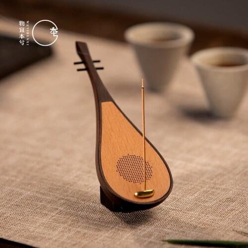 Chinese style gift incense burner music player,Exclusive products, Bluetooth connection, hidden control, incense holder