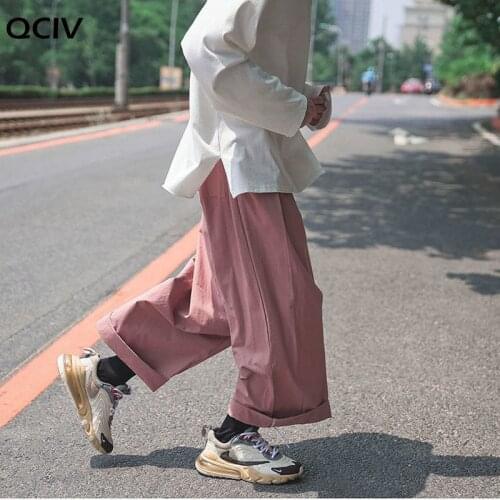 Широкие мужские брюки QCIV China At AliExpress