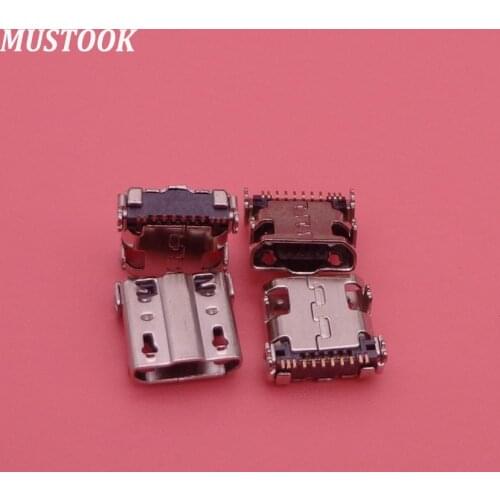 50PCS/Lot Micro Usb Charging Connector For Samsung Galaxy S4 I9500 I9502 I9505 N7100 N7108 N7105 N7102 NOTE2 Charge Port Jack