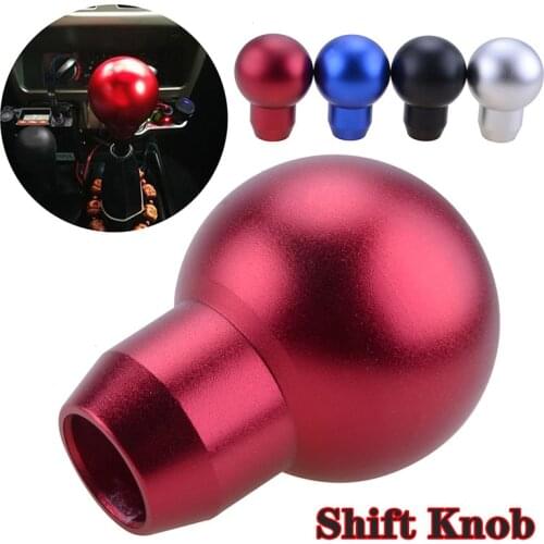 Speed Gear Shift Knob Round Aluminum Alloy JDM MT Gear Stick Shifter For Manual Transmission Replacements Car Accessories