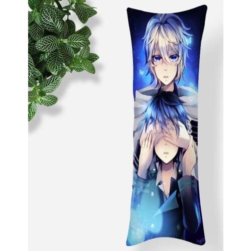 Seraph Of The End Anime Pillowcase Printed Satin Fabric Pillow Cover Rectangular Zipper Kawaii Body Cover Dropshipping 0531