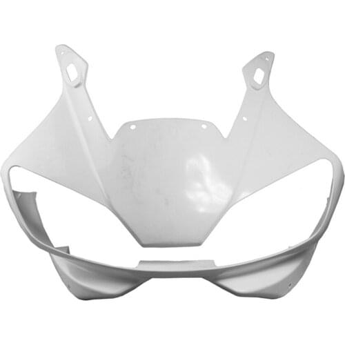 Motorcycle Upper Front Nose Fairing Cowl For Yamaha YZF R6 1998 1999 2000 2001 2002 Injection Mold ABS Plastic Unpainted White