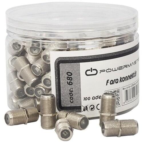 F INTERMEDIATE CONNECTOR BİRLEŞTİRİCİ 100LÜ SACHET SC-07 F81