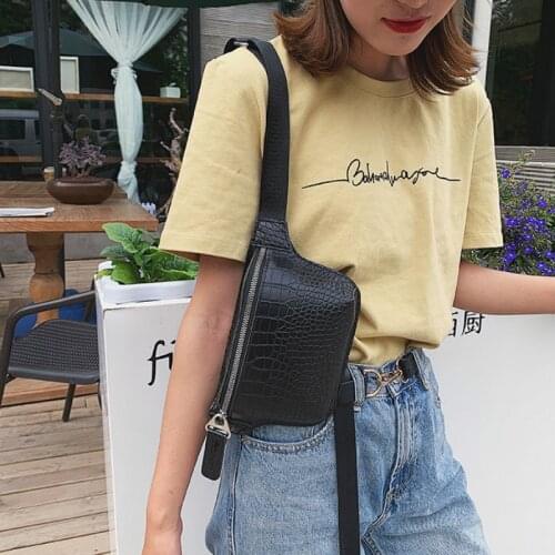 Women Bag Crocodile Multicolor Messenger Chest Bag Clutch Female Pu Leather Handbag Cross Body Bag Fashion High Quality