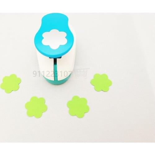 1" 2.5cm 6 petal flower shape cutter eva foam craft punch Scrapbooking school Paper Puncher eva hole punch Embossing device
