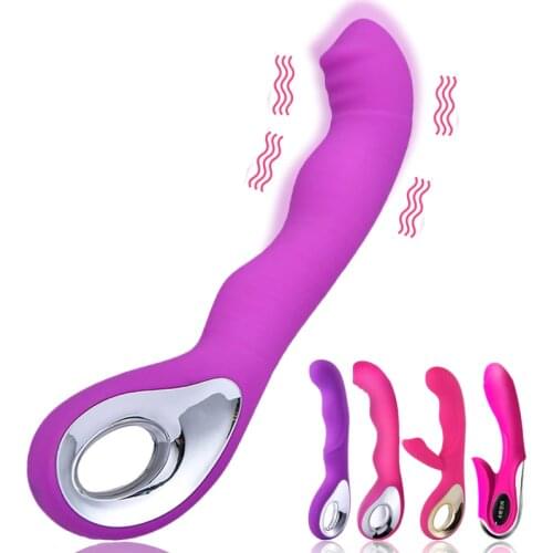 10 Frequency Strong AV Vibrator Silicone G Spot Usb Charging Vibration Dildo Adult Toys Male Masturbator Clitoris Stimulator