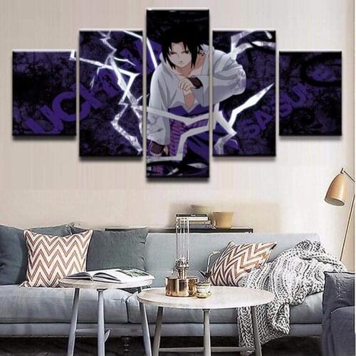 5 Piece Wall Art Canvas Anime Manga Prints Figure Ninja Posters And Pictures Modern Home Decor Living Room Decoration Paintings