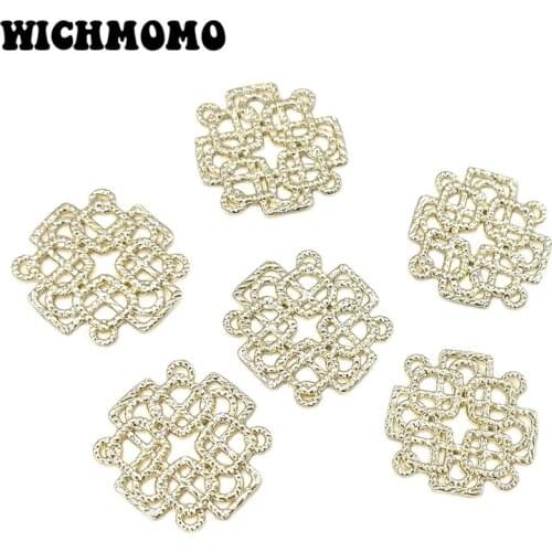 2020 New 6 Pieces High Quality Zinc Alloy Chinese Knot Cane Shape Charms Pendants for DIY Earrings Necklace Jewelry Accessories