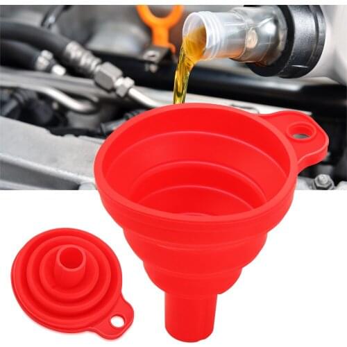 Auto Oil filling Equipment folding funnel Car Accessories For Opel Astra H G Corsa Insignia Antara Meriva Zafira