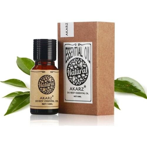 AKARZ Famous brand natural aromatherapy Camphor oil Soothing function Inhibit bacteria Acne treatment Camphor essential oil