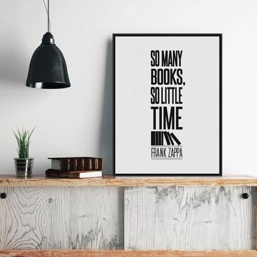 Minimalist Black White Motivational Life Quotes Poster Prints Vintage Picture Canvas Painting No Frame Nordic Home Decor Wall