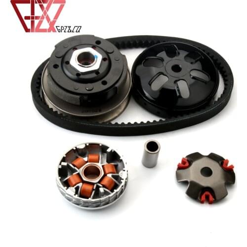 Scooter Racing Clutch Kit &Variator & 669 Belt for Sym Fiddle 2 Orbit 1 Symply 50cc GY6 139QMA/B 10 Inch 4-Stroke