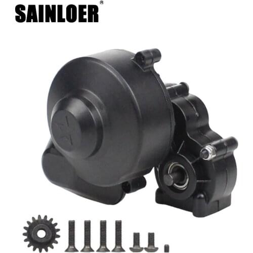 SAINLOER Complete Gearbox Transmission Gears Set 1/10 RC Crawler Car Axial SCX10 SCX10 II 90046 Upgrade Part