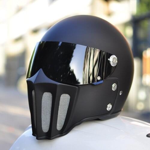 Locomotive cruising ghost retro multi-functional full helmet all year round anti fog new upgrade