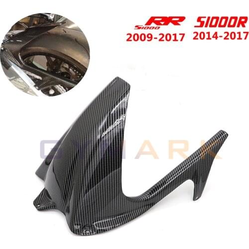 For BMW S1000RR S 1000 RR 2009-2018, S1000R 2014-2017 2016 2015 Motorcycle carbon fiber rear fender splash guard