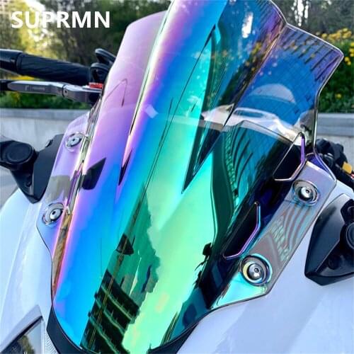 Suitable for gsx250r Little Ninja 350 200 Motorcycle Windshield Windshield Front Windshield Modification Accessories