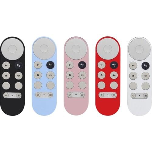 Durable Silicone Case Remote Control Use Directly Protective Cover for-Google Chromecast TV 2020 Remote Anti-abrasion