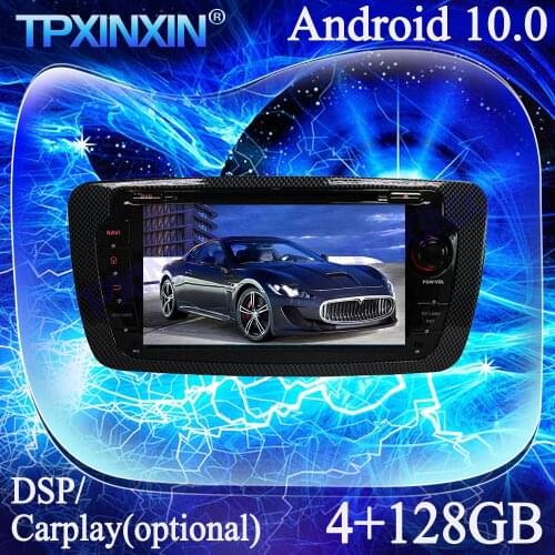 PX6 DSP Carplay Android 10.0 For Seat Ibiza 2009-2013 IPS 4G+128G Multimedia Player Tape Recorder GPS Navi Auto Radio Head Unit