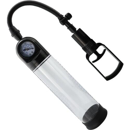 Hand pump air vacuum extender mens Dick erection auxiliary massage intensifier equipment penis enlargemeny adult toys