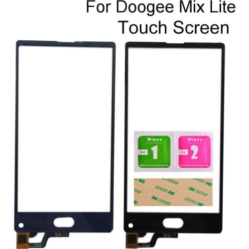 5.2 '' Touch Glass Front Screen For Doogee Mix Lite Touch Digitizer Panel Glass Mobile Tools Adhesive