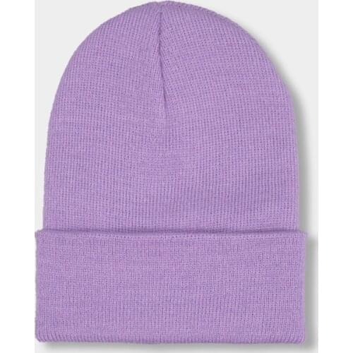 Hats for Women Winter Hat Solid Flexible Winter Women Hats Keep Warm Hip Hop Parent Kids Knitted Skullies Beanies Gorras Hombre