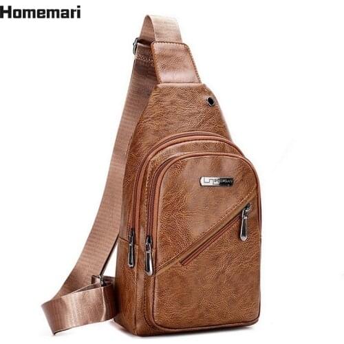 Hot Sell Shoulder Bag Crossbody Chest Bag For Men Anti Theft Chest Waist Pack Trip Messenger Bags Single Strap Back Bag Cool Boy