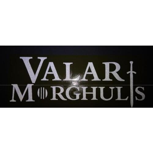 V01---Valar Morghulis for Apple Macbook Pro Air Retina 11" 12 13 15 Mac Vinyl 15.6 HP Acer Notebook reflective car decal sticker