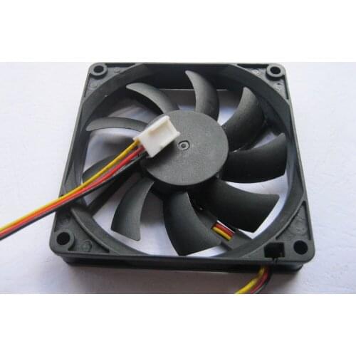 10 Pcs Brushless DC Cooling Fan 9 Blade 8015S 5V 80x80x15mm 3 wire