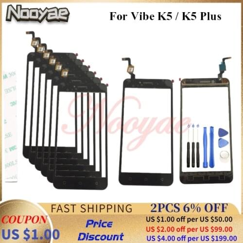 For Lenovo Vibe K5 / K5 Plus A6020A46 A6020l36 a6020l37 Front Touch Screen Panel Glass Sensor Screen Lens Digitizer Screen