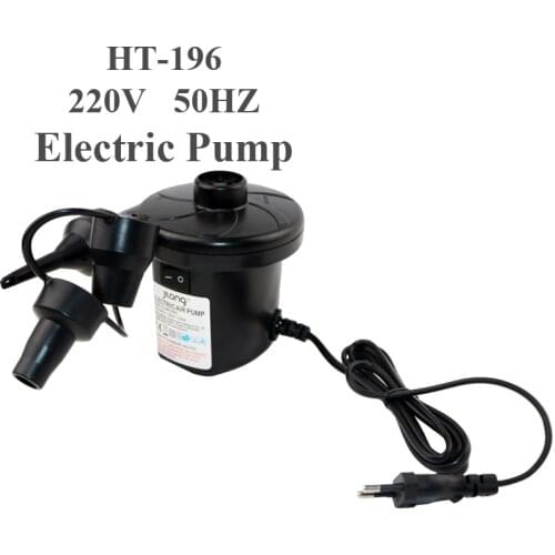 Inflation electric 220v 50hz air pump for inflatable item air mattress inflatable boat kayak inflatabley toy swim ring 3 nozzles