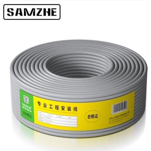 SAMZHE Cat 6 Intelligent Engineering Gigabit Double-Shielding Oxygen-Free Copper High-Speed Network Cable 164ft/328ft/1000ft