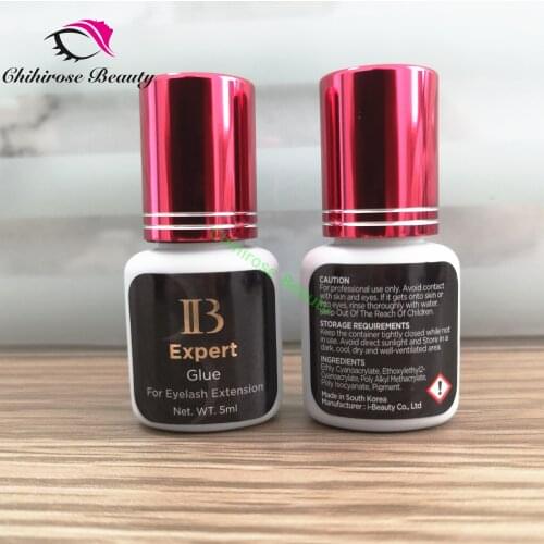 3pcs original korea IB Expert Glue 1s Fast Drying Strong False Eye Lash Extension Glue 5-6 W Eyelash Extension soft Glue